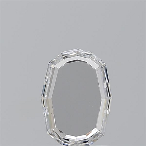 1.0 carat D-SI1 Natūralus Oval Deimantas (1)