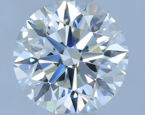 0.5 carat I-VVS1 Excellent cut Natūralus Round Deimantas (1)