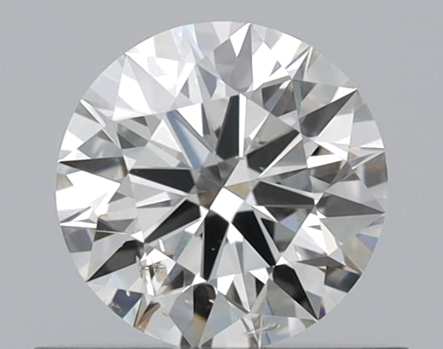 0.51 carat K-SI2 Excellent cut Natūralus Round Deimantas (1)