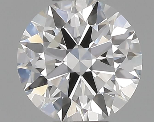 0.31 carat F-VVS1 Excellent cut Natūralus Round Deimantas (1)