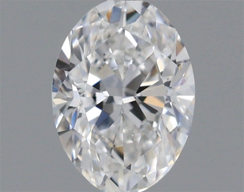 0.5 carat E-VS1 Natūralus Oval Deimantas (1)
