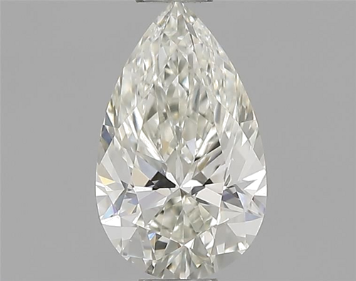 0.5 carat J-VS1 Natūralus Pear Deimantas (1)
