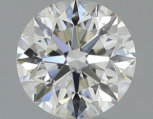 0.5 carat G-SI2 Excellent cut Natūralus Round Deimantas (1)