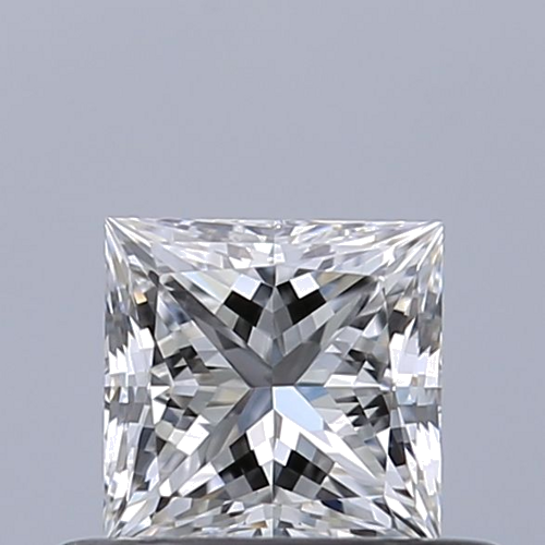0.41 carat E-IF Natūralus Princess Deimantas (1)