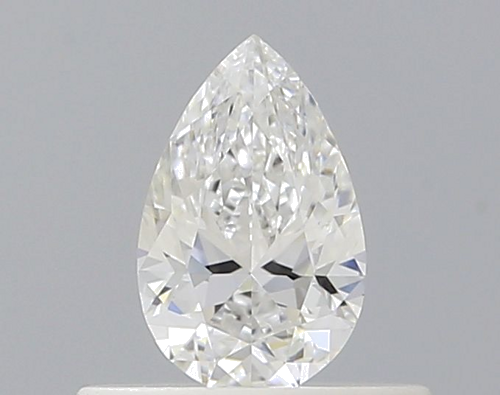 0.35 carat E-VVS1 Natūralus Pear Deimantas (1)