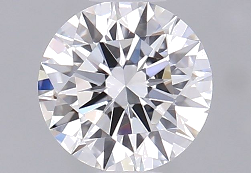 0.5 carat F-VVS1 Excellent cut Natūralus Round Deimantas (1)