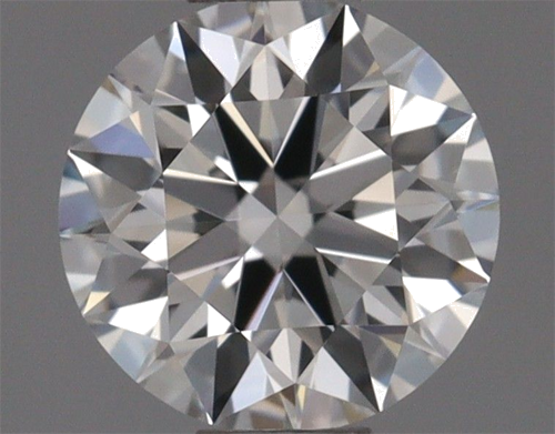 0.41 carat H-VVS1 Excellent cut Natūralus Round Deimantas (1)