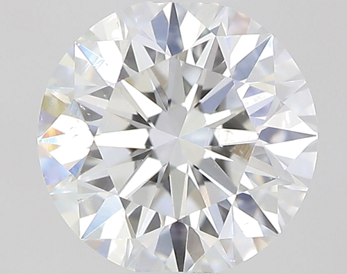 0.51 carat F-SI1 Excellent cut Natūralus Round Deimantas (1)