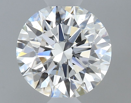 0.5 carat H-VS2 Excellent cut Natūralus Round Deimantas (1)