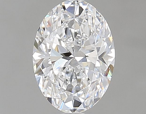 0.5 carat E-VS1 Natūralus Oval Deimantas (1)