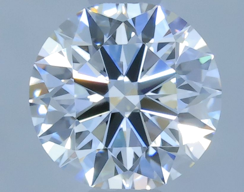 0.46 carat F-VVS1 Excellent cut Natūralus Round Deimantas (1)