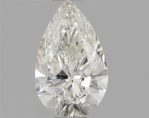 0.51 carat J-VVS2 Natūralus Pear Deimantas (1)