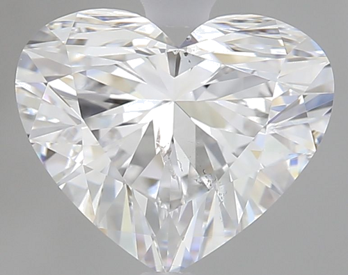 1.7 carat D-SI2 Natūralus Heart Deimantas (1)