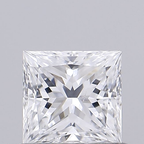 0.5 carat D-SI1 Natūralus Princess Deimantas (1)