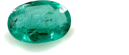 0.49 carat GREEN Oval Smaragdas (1)