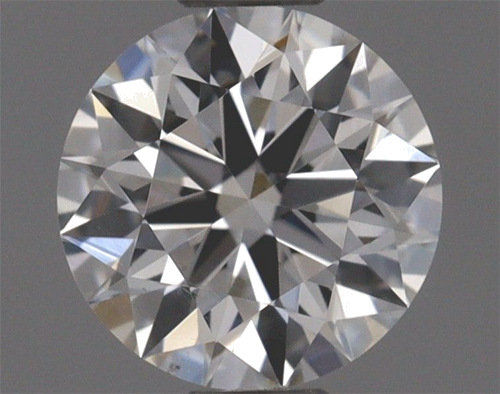 0.4 carat F-SI1 Excellent cut Natūralus Round Deimantas (1)
