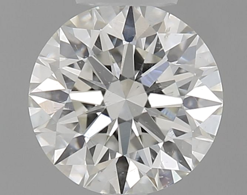 0.64 carat I-SI1 Excellent cut Natūralus Round Deimantas (1)