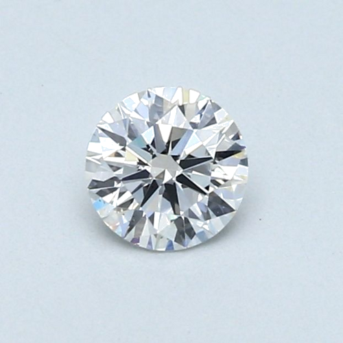 0.38 carat D-VS2 Very Good cut Natūralus Round Deimantas (1)
