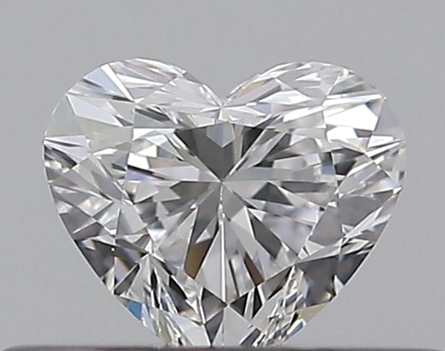 0.3 carat D-VVS1 Natūralus Heart Deimantas (1)