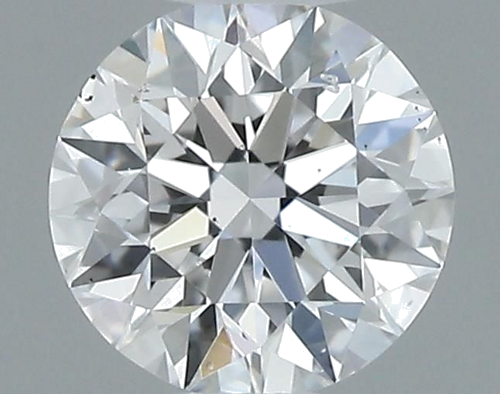 0.31 carat D-SI2 Excellent cut Natūralus Round Deimantas (1)