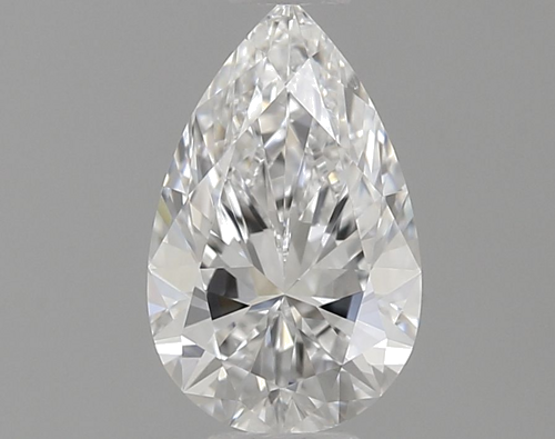 0.63 carat E-VS1 Natūralus Pear Deimantas (1)