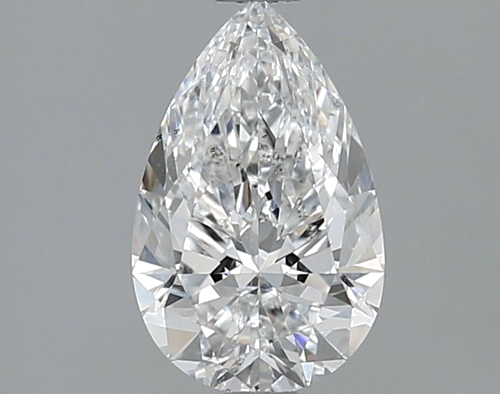 1.3 carat E-SI2 Natūralus Pear Deimantas (1)