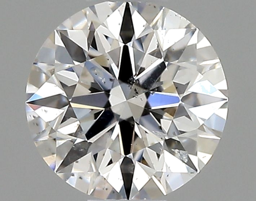 0.37 carat E-SI2 Excellent cut Natūralus Round Deimantas (1)