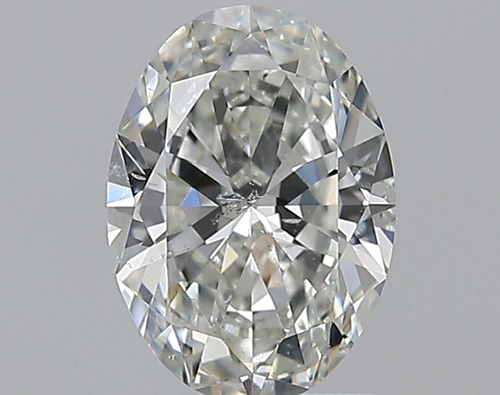 1.51 carat H-SI2 Natūralus Oval Deimantas (1)
