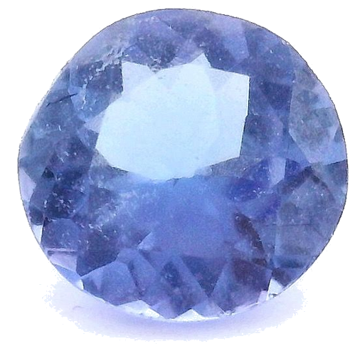0.65 carat BLUE Round Tanzanite (1)