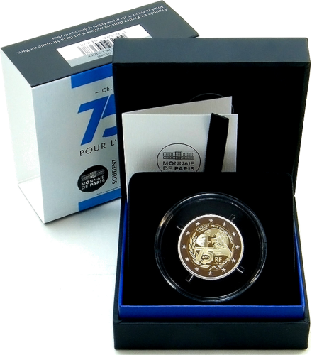 2021 France UNICEF 2 euro PROOF coin (2)