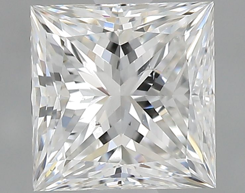 0.6 carat F-VS2 Natūralus Princess Deimantas (1)