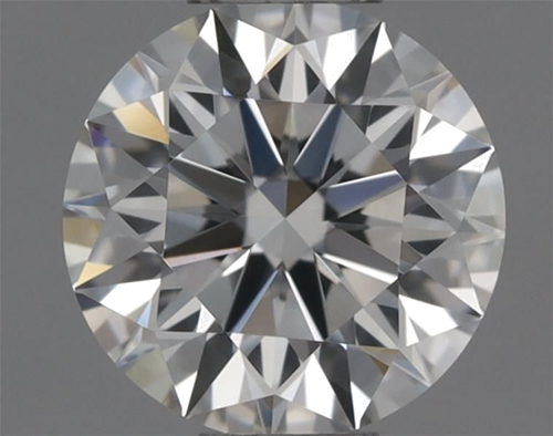 0.37 carat H-VVS1 Excellent cut Natūralus Round Deimantas (1)