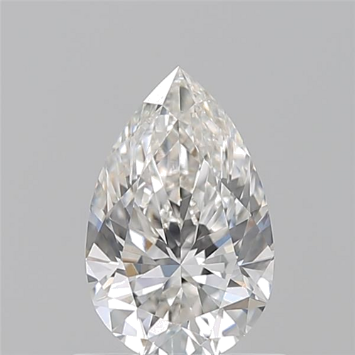 0.72 carat G-VS1 Natūralus Pear Deimantas (1)