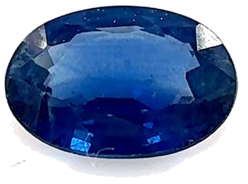0.51 carat BLUE Oval Safyras (1)