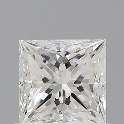 0.5 carat F-VS1 Natūralus Princess Deimantas (1)