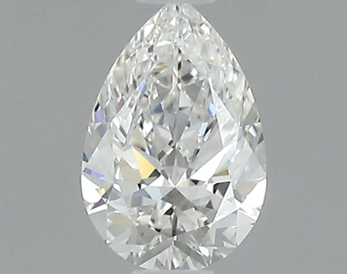 0.33 carat G-VVS1 Natūralus Pear Deimantas (1)