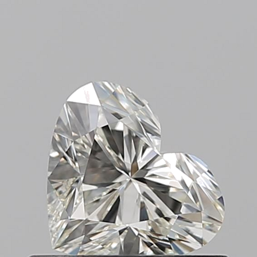 0.5 carat K-IF Natūralus Heart Deimantas (1)