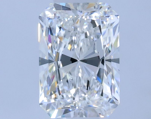 0.5 carat E-VVS1 Natūralus Radiant Deimantas (1)