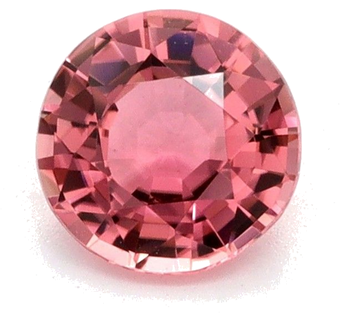 0.38 carat PINK Round Tourmaline (1)