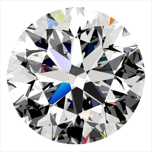 0.3 carat D-SI1 Very Good cut Natūralus Round Deimantas (1)