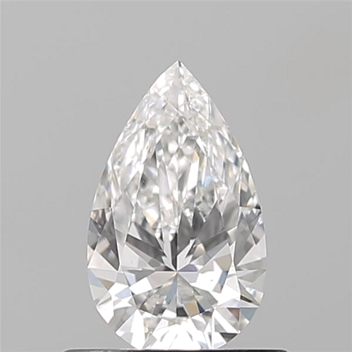 0.5 carat F-VS1 Natūralus Pear Deimantas (1)