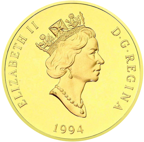 100 Dollars The Home Front 1994 Canada Gold Coin (2)