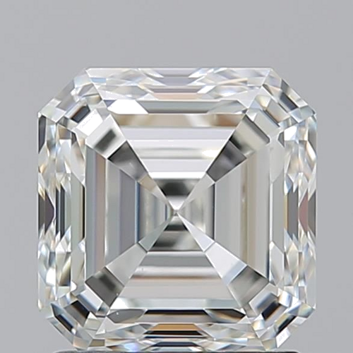 2.03 carat I-VS2 Natūralus Asscher Deimantas (1)