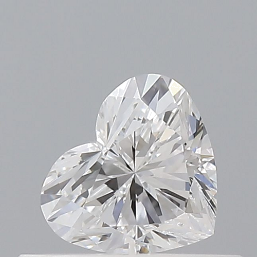 0.34 carat D-VVS2 Natūralus Heart Deimantas (1)