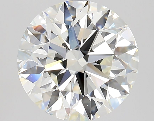 2.54 carat H-VS2 Excellent cut Natūralus Round Deimantas (1)