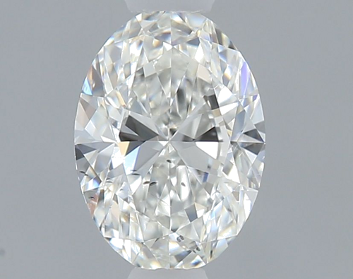 0.5 carat H-SI2 Natūralus Oval Deimantas (1)