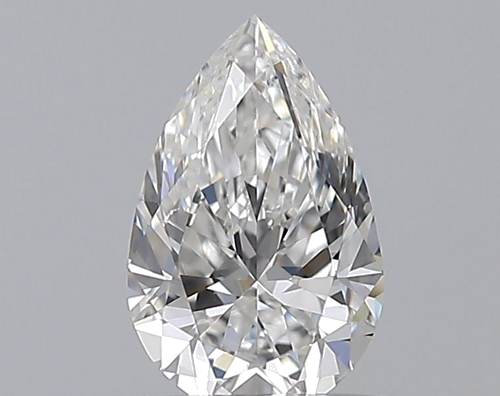 0.6 carat E-SI1 Natūralus Pear Deimantas (1)