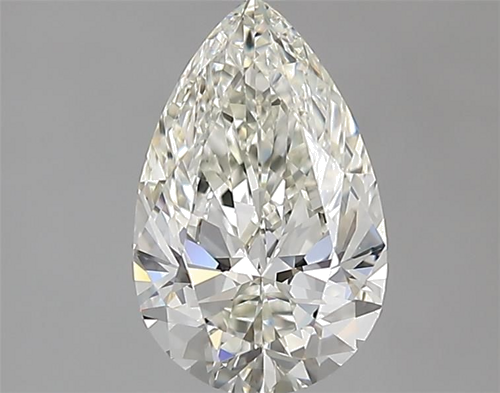 1.3 carat K-VS1 Natūralus Pear Deimantas (1)