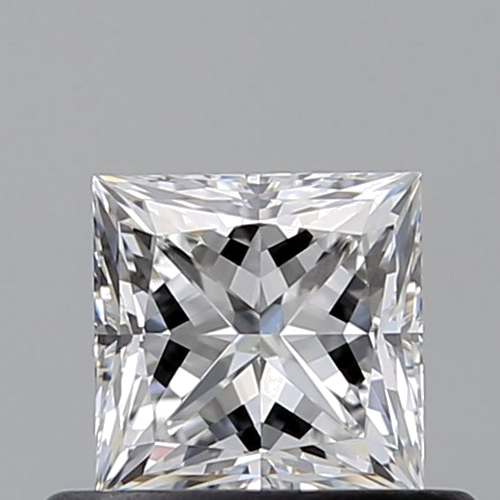 0.55 carat E-VS1 Natūralus Princess Deimantas (1)