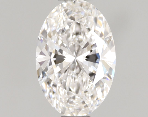 0.71 carat F-VVS2 Natūralus Oval Deimantas (1)